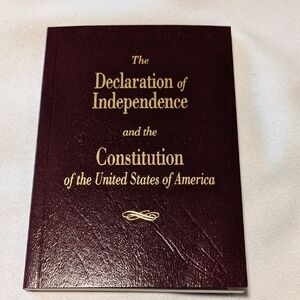 Pocket-Sized Declaration Of Independence & The Constitution Of The United States